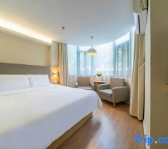 Двухместный номер Superior с красивым видом из окна (2 отдельные кровати) в Hanting Hotel Shanghai Huanqiugang