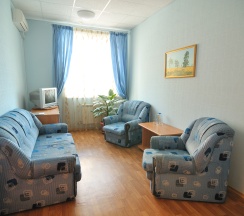 Стандартный номер с двуспальной кроватью в Олимпийский