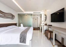 Двухместный номер Executive Deluxe двуспальная кровать в blackwoods Hotel Pattaya