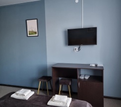 Номер стандарт семейный с 1 двуспальной кроватью в Leto Place
