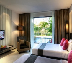 Двухместный номер Deluxe с балконом двуспальная кровать в The Chill Resort & Spa Koh Chang