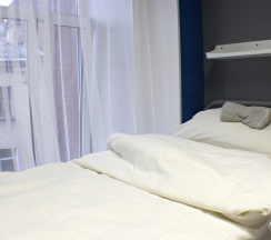 Кровать в общем номере (общая ванная комната) в Head Hostel
