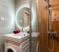 Студия Comfort в Апартаменты в Нoвоpоccийcкe c Дизaйнерcким Рeмoнтoм