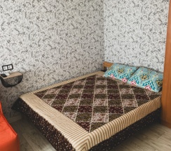 Двухместный полулюкс с красивым видом из окна двуспальная кровать в Парус