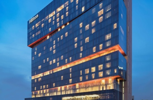 Китай, Тяньхэ: Отель Hilton Guangzhou Tianhe