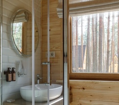 А-фрейм с террасой в Orsha River Club