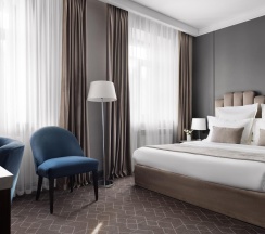 Номер стандарт с видом на Садовое кольцо в Hartwell hotel
