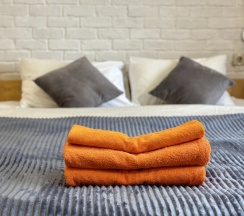 Эконом (ванная комната рядом с номером) в Riverside