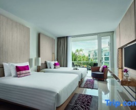 Двухместный номер Executive 2 отдельные кровати в Splash Beach Resort 