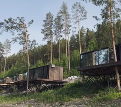 ДОМ ВОЗДУХ (Парящий Дом на холме) в Катунь Dom Hotels