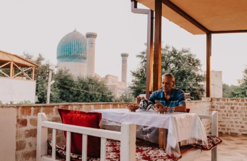 Узбекистан, Самарканд: Отель Hotel Dilshoda