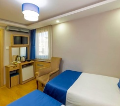 Двухместный номер Deluxe 2 отдельные кровати в Yesilpark Hotel