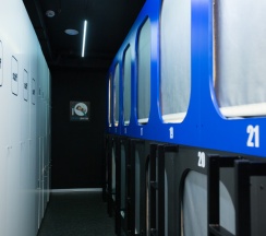 Одноместный номер-капсула в Interqube
