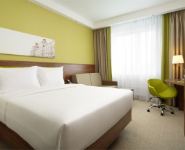 Номер с кроватью размера «queen-size»и 1 диваном-кроватью - Для некурящих в Hampton by Hilton