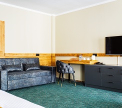 Номер Deluxe с красивым видом из окна в Hotel River Inn