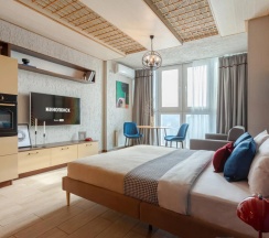 Трёхместные апартаменты c 1 комнатой в RentPlaza
