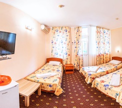 Трёхместный номер Standard с балконом в Олимп