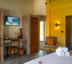 Бунгало Deluxe с видом на сад в Отель Secret Garden Beach Resort