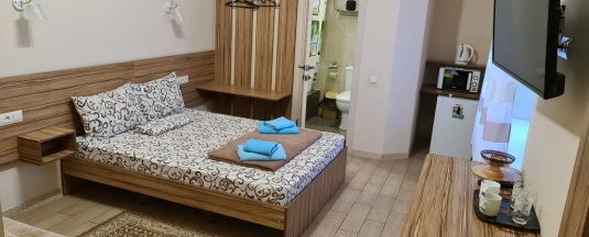 Четырёхместный номер Standard двуспальная кровать в Дуэт