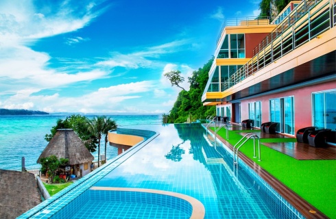Таиланд, Тон-Сай-Бэй: Курортный отель Phi Phi Cliff Beach Resort
