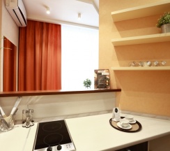 Студия 6 на 17 этаже 1 подъезд (г. Тюмень, ул. Малыгина д.90) в Rehome