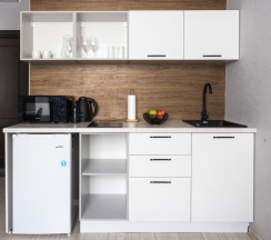 Апартаменты Wood в Hotel design style