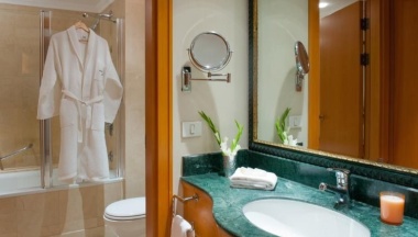 Люкс Deluxe с балконом и с частичным видом на море в Hotel Aria