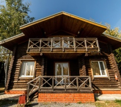 Коттедж улучшенный Большой сруб в Подсолнух