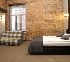 Семейная студия с мини-кухней в Jazzclub