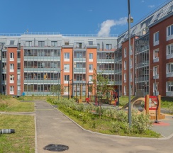 Квартира в Апартаменты на Меридианная д.6 корп.1 стр.1 парадная 9, кв 528