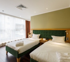 Двухместный номер Classic 2 отдельные кровати в Shera Park Boutique Hotel