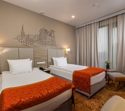 Стандартный номер с видом на город и 2 раздельными кроватями в Holiday Inn Kaliningrad