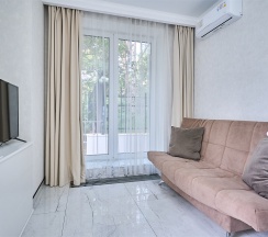 Люкс с гостиной и спальней в IL Punto