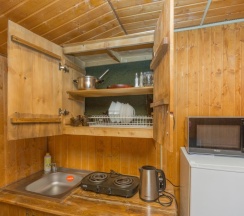 Коттедж Standard с красивым видом из окна в Раш