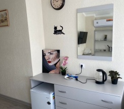 Двухместный номер Standard с красивым видом из окна двуспальная кровать в Радуга