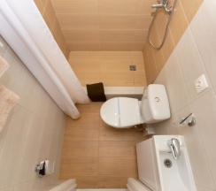 мини-студия стандарт с панорамным балконом для 1 гостя (центр, ул. Сакко, 24, "Vivaldi"), 416 в Viva aparts