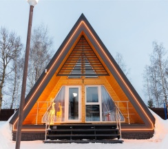 А-фрейм в Атлант Village