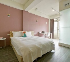 Двухместный номер Standard двуспальная кровать в Feng Jia Tonight Hostel