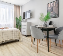 1-комнатные апартаменты студия в Wings