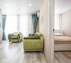 2-комнатные апартаменты студия в EasyRent (ИзиРент) на улице 40 лет Победы 43Д