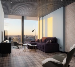 Нева 46 этаж в Cozy Aparts Moscow City