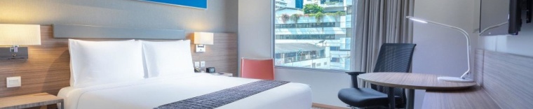 Номер Deluxe с видом на город в Holiday Inn Express Bangkok Sathorn, an IHG Hotel