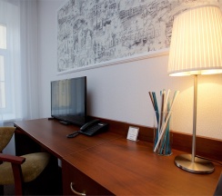 Двухместный номер с двумя раздельными кроватями в Шале де Прованс