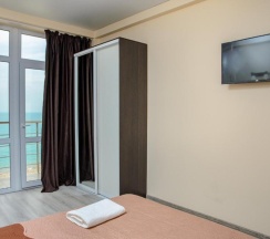 Двухместный номер Standard с видом на море двуспальная кровать в Орхидея