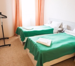 Стандартный номер с одной двухместной либо двумя отдельными кроватями в Victory