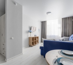 Апартаменты студия Гортензия ApartaMIA в Семейный уголок