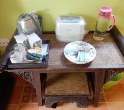 Бунгало с балконом в Chez Charly Bungalow