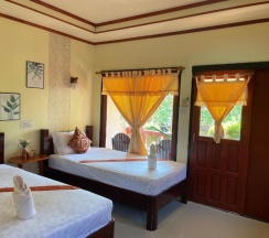 Двухместный номер Standard с видом на сад 2 отдельные кровати в Starlight Haad Rin Resort