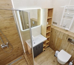 Апартаменты 56 с романтичным интерьером в Панорама парк