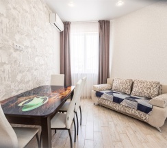 Евродвушка 50 кв.м. на берегу моря с бассейном ул. Мира 44 в Милка